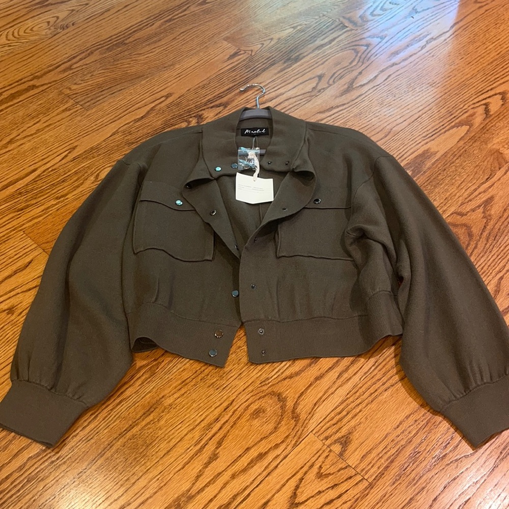 NWT Marled Woman’s Winter Moss Jacket Size L